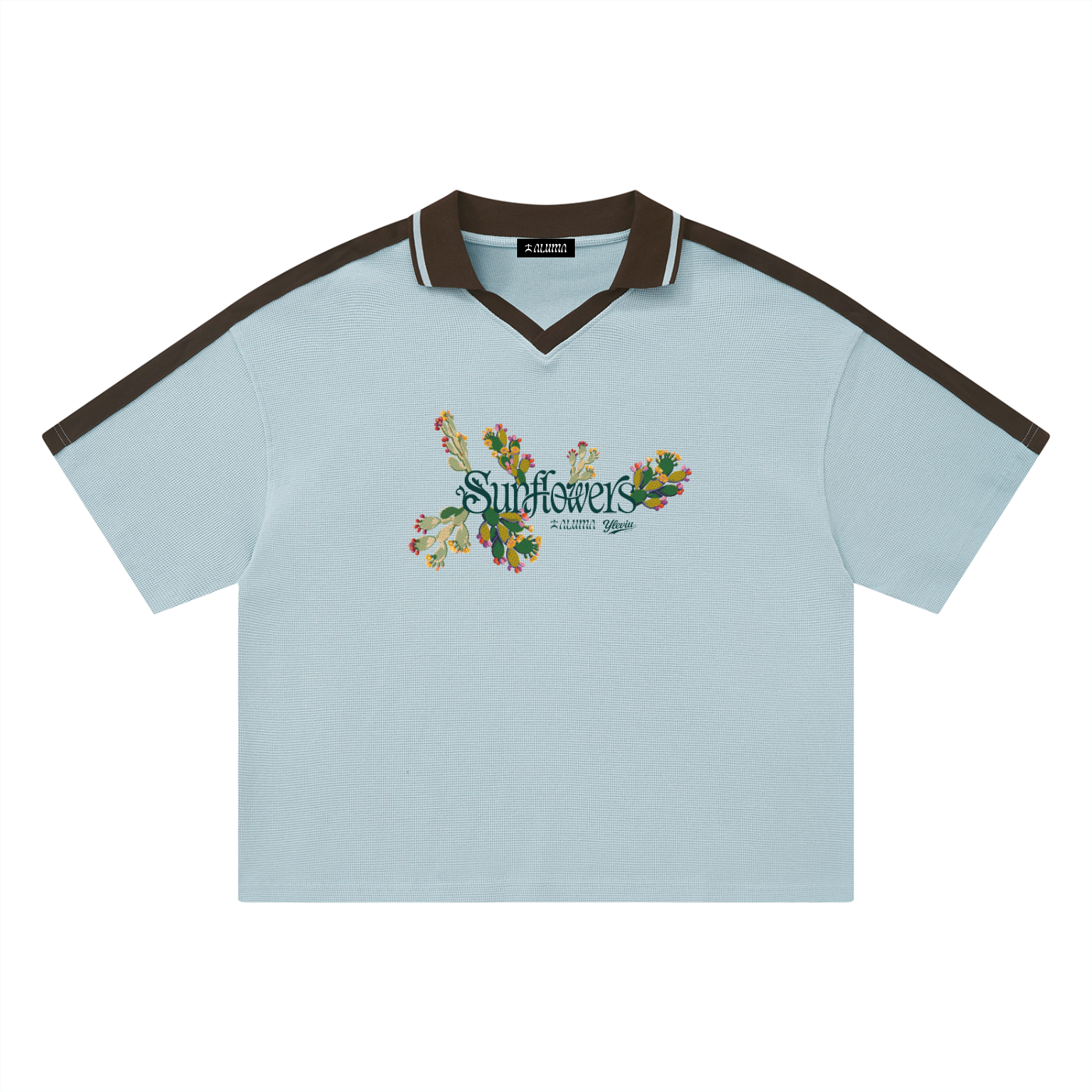 ALUMA | POLO COLOR BLOCK 330G "SUNFLOWERS"
