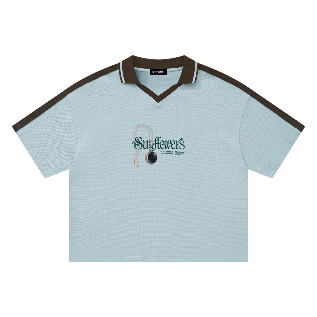 ALUMA | POLO COLOR BLOCK 330G "SUNFLOWERS"