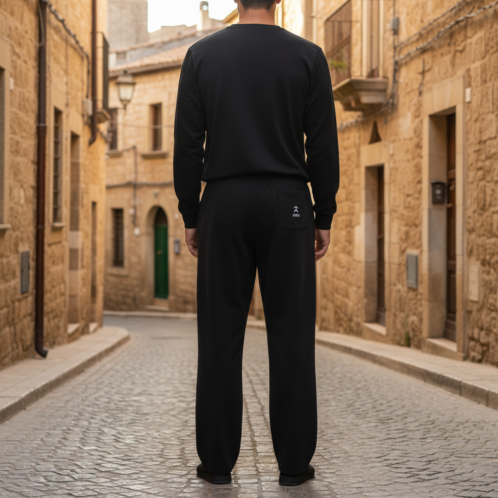 Pantaloni Tuta Heavyweight "Vintage Washed" - 400g Streetwear Aluma