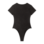 body donna cotone spesso,bodysuit lavaggio minerale,abbigliamento streetwear donna,body aderente manica corta,bodycon fit strutturato,aluma abbigliamento,streetwear sardegna