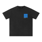 t-shirt boxy pesante,maglietta cotone 230gsm,vintage wash tee,aluma boxy t-shirt,streetwear unisex estiva