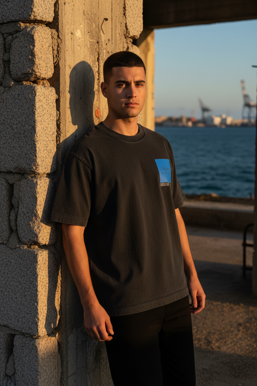 ALUMA | Unisex Vintage Wash Boxy T-Shirt