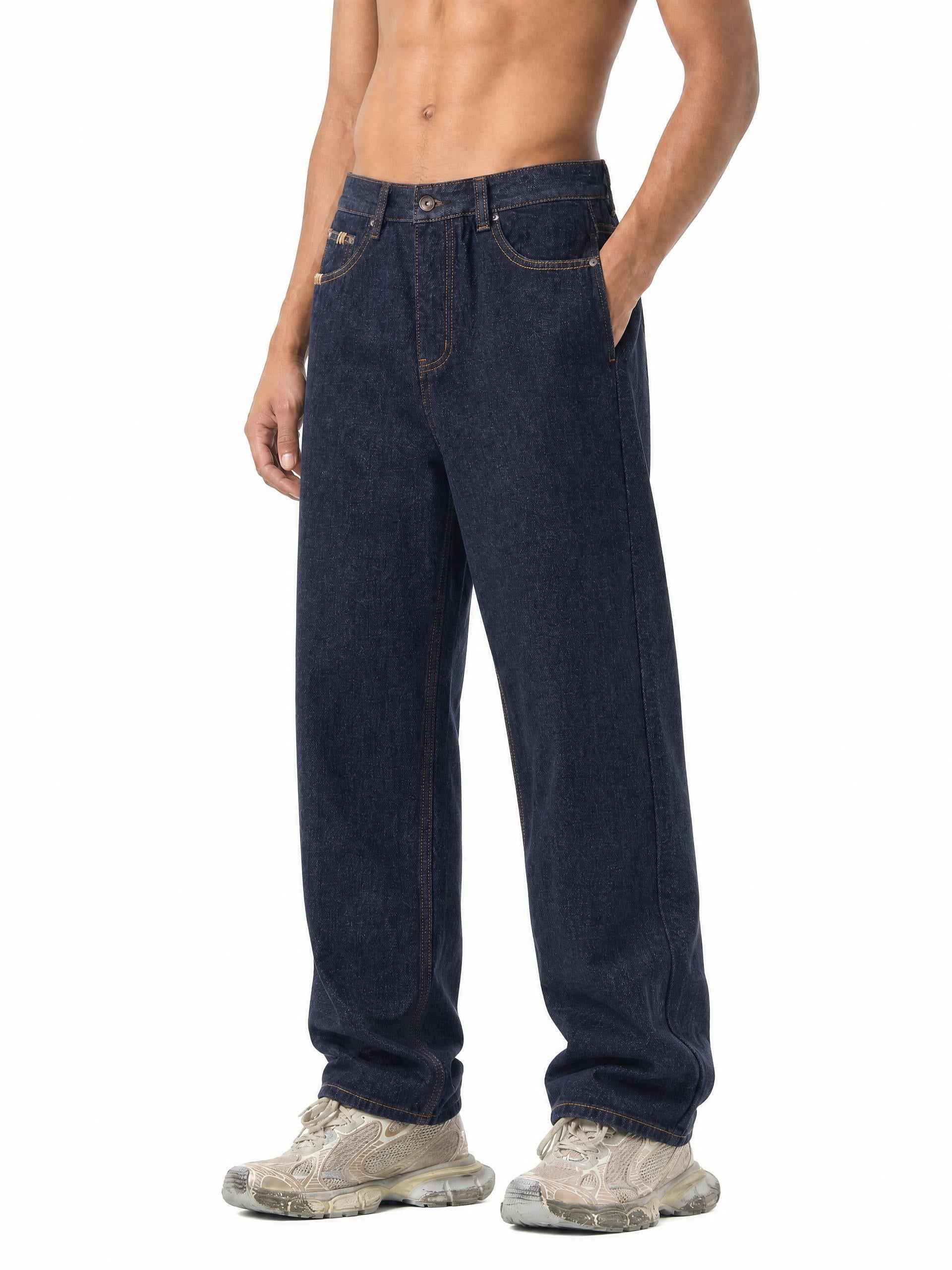 ALUMA | DENIM PESANTE A GAMBA DRITTA 360G