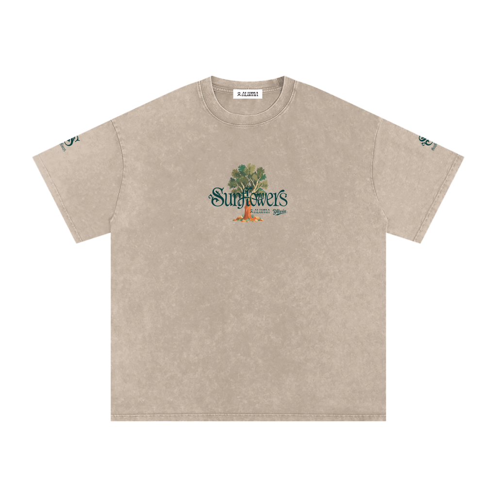 ALUMA | MODULO OVERSIZE SNOW WASHED PURO COTONE 250G