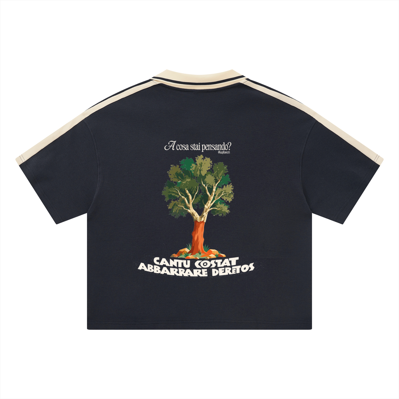 ALUMA | POLO COLOR BLOCK 330G "SUNFLOWERS"