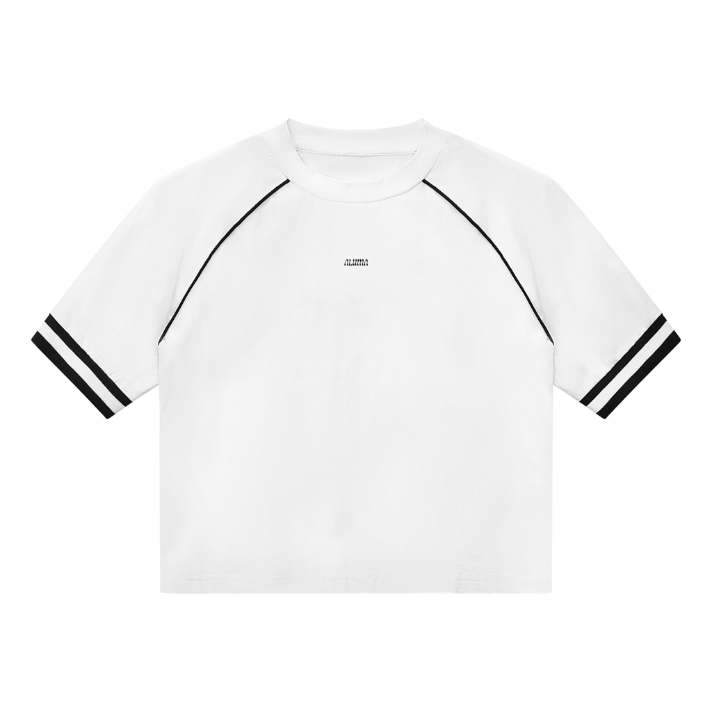 t-shirt a costine,streetwear tecnico,fit bodycon,raglan sleeve,tessuto elastico,abbigliamento sardo