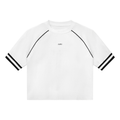 t-shirt a costine,streetwear tecnico,fit bodycon,raglan sleeve,tessuto elastico,abbigliamento sardo