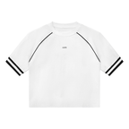 t-shirt a costine,streetwear tecnico,fit bodycon,raglan sleeve,tessuto elastico,abbigliamento sardo