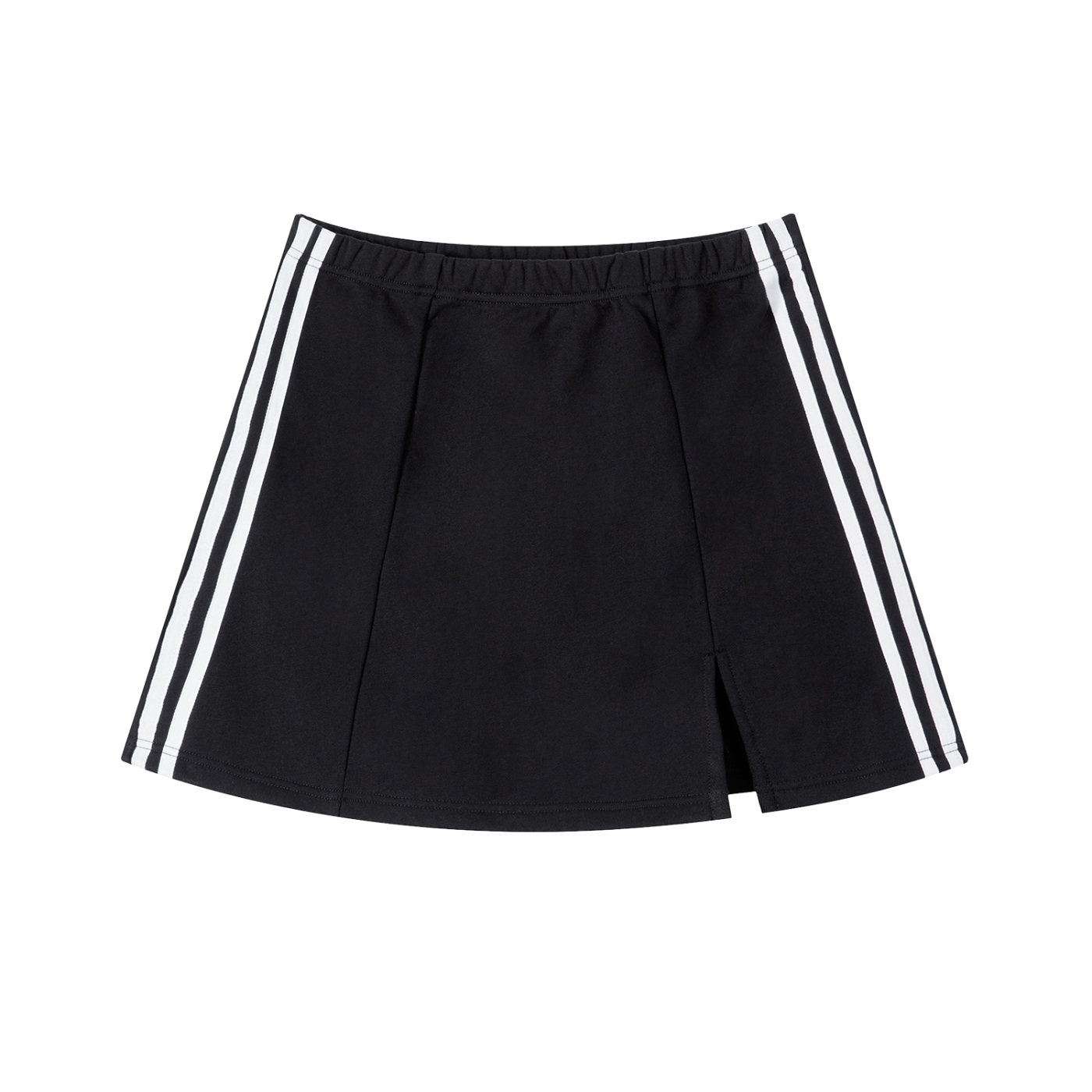 Slit Skirt Streetwear,Gonna con bande laterali,Contrast Stripe Skirt,ALUMA Women's Collection,Gonna con spacco laterale,Streetwear Sardo Originale,Urban Sport Skirt,Gonna Lunga Casual