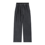 Pantaloni "Vintage Wave" | Cotone Lavato Mid-Rise