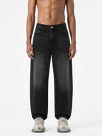 ALUMA | DENIM BARREL LEG SUNFADE 310G