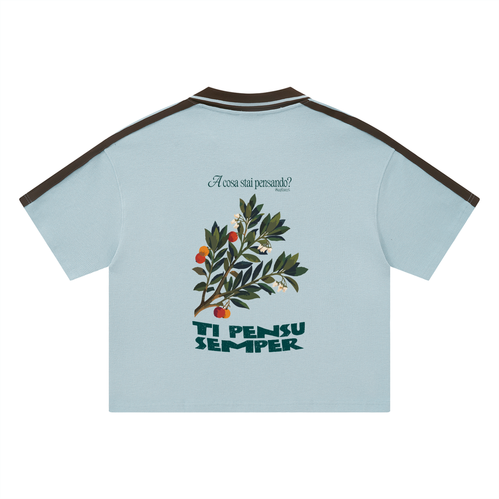 ALUMA | POLO COLOR BLOCK 330G "SUNFLOWERS"