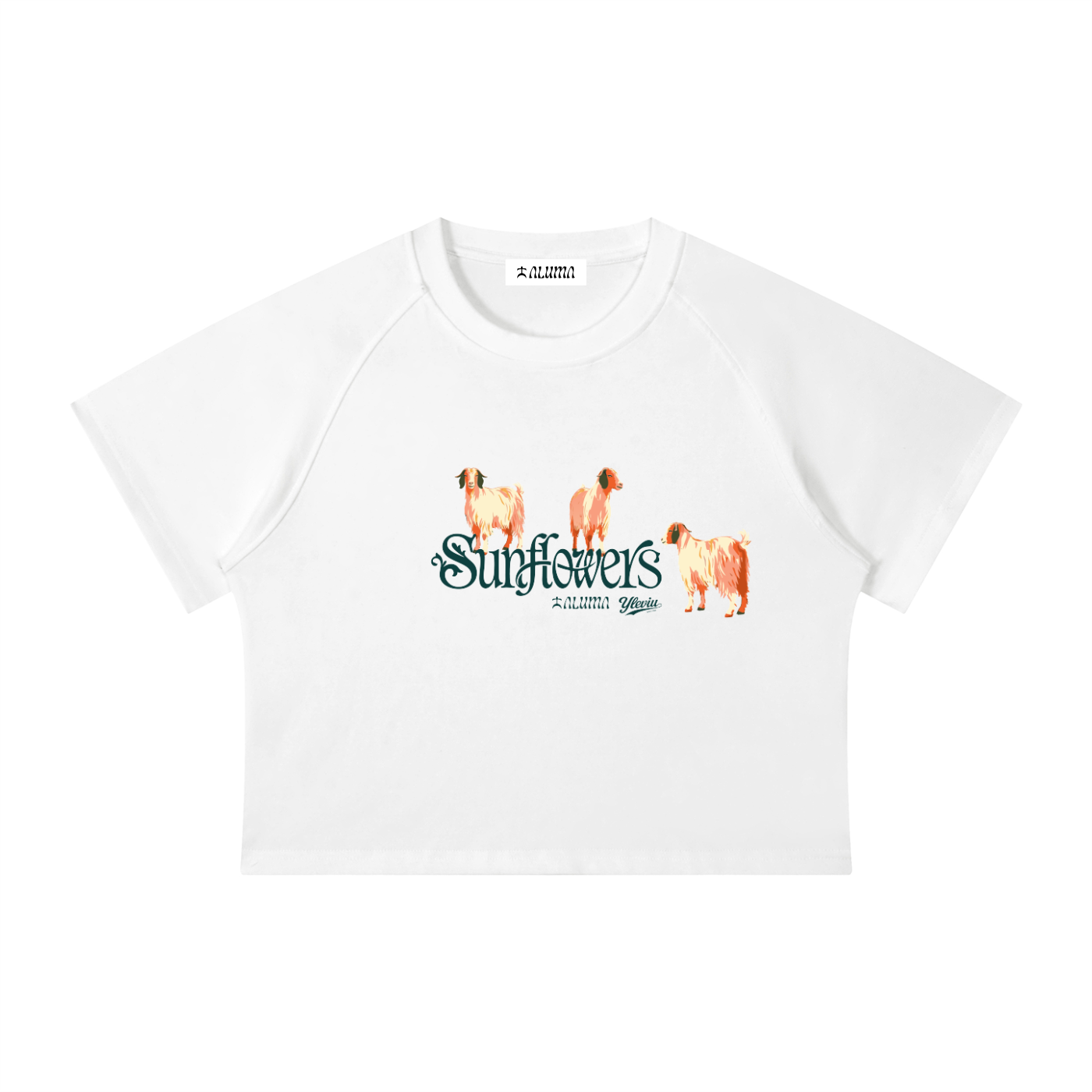 ALUMA | MODULO CROP RAGLAN MINERALE 315G