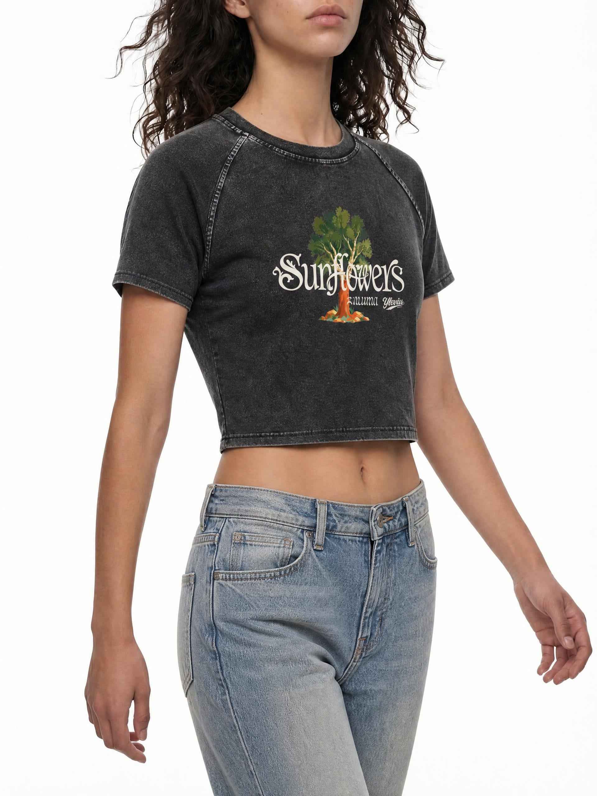 ALUMA | MODULO CROP RAGLAN MINERALE 315G