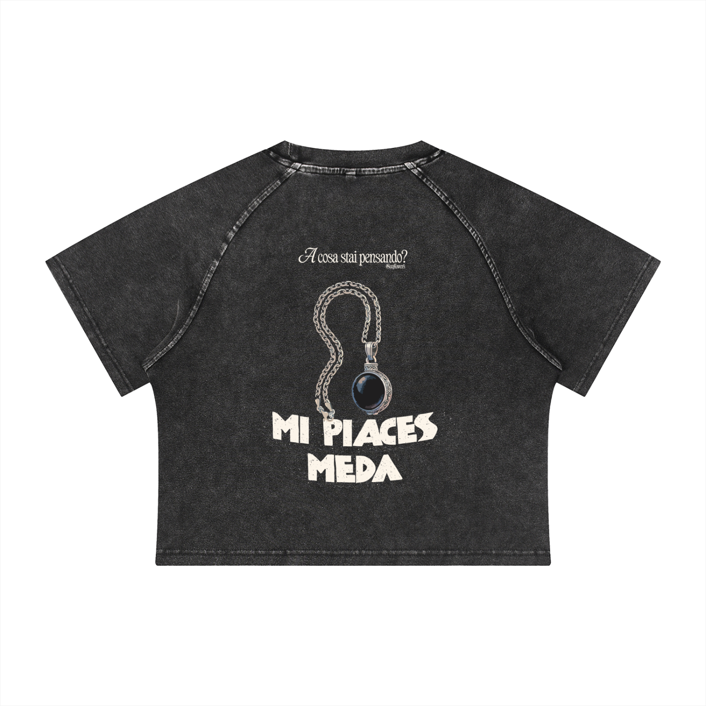 ALUMA | MODULO CROP RAGLAN MINERALE 315G