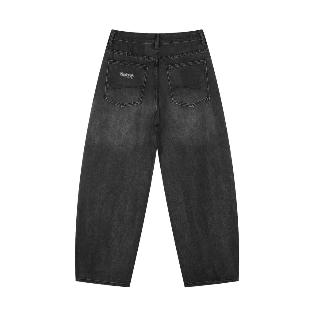 ALUMA | DENIM BARREL LEG SUNFADE 310G