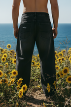ALUMA | DENIM BARREL LEG SUNFADE 310G
