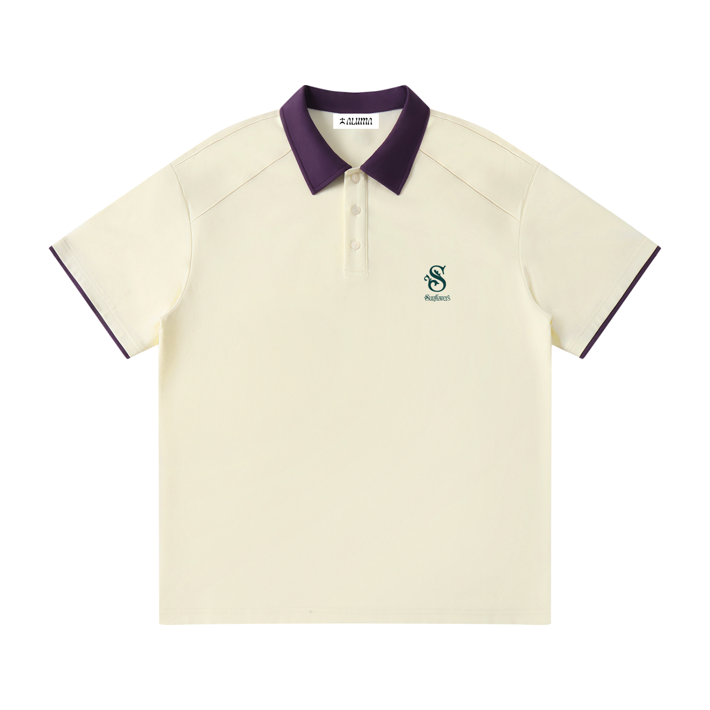 ALUMA | SCUDO RAGLAN A CONTRASTO 220G