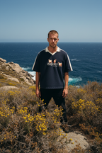 ALUMA | POLO COLOR BLOCK 330G "SUNFLOWERS"