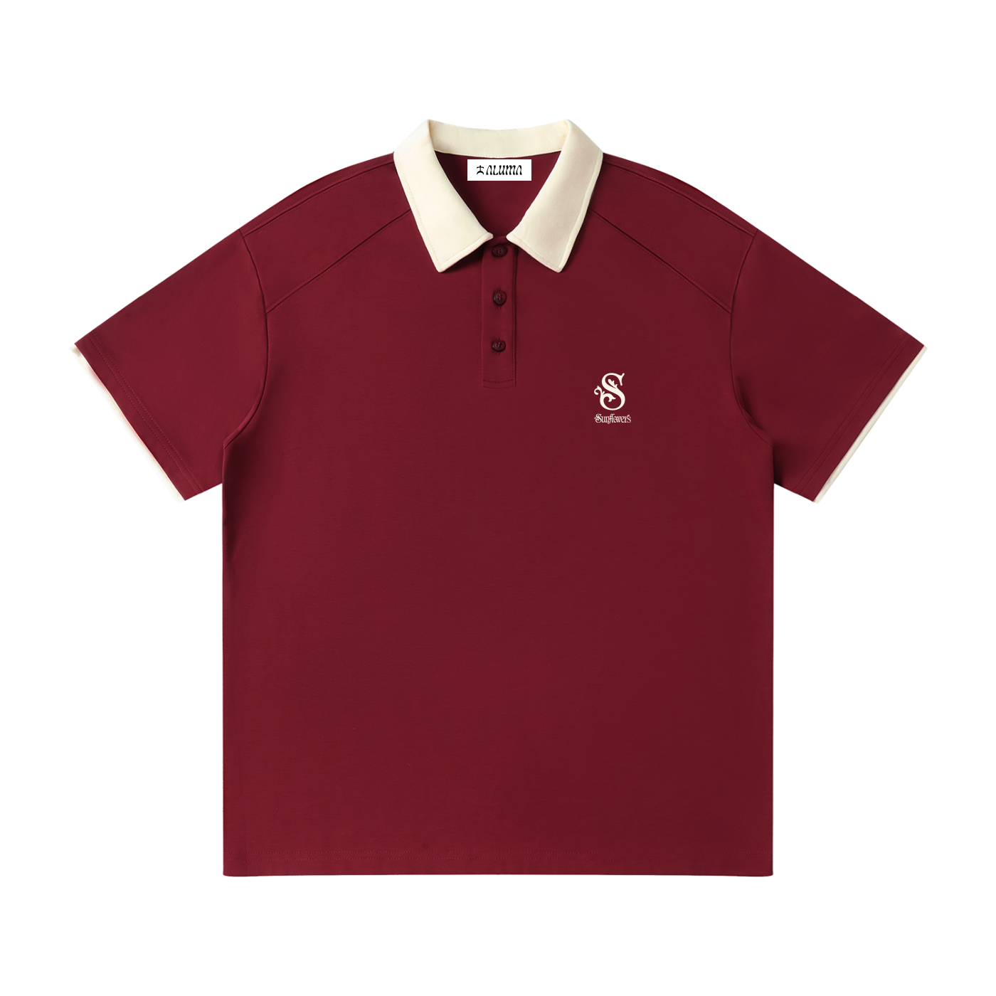 ALUMA | SCUDO RAGLAN A CONTRASTO 220G
