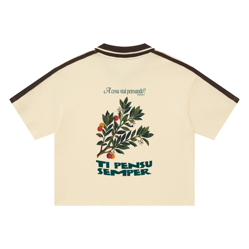 ALUMA | POLO COLOR BLOCK 330G "SUNFLOWERS"