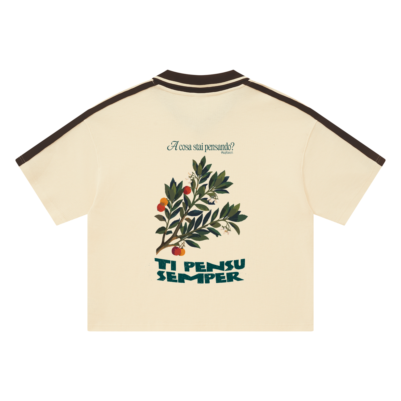 ALUMA | POLO COLOR BLOCK 330G "SUNFLOWERS"