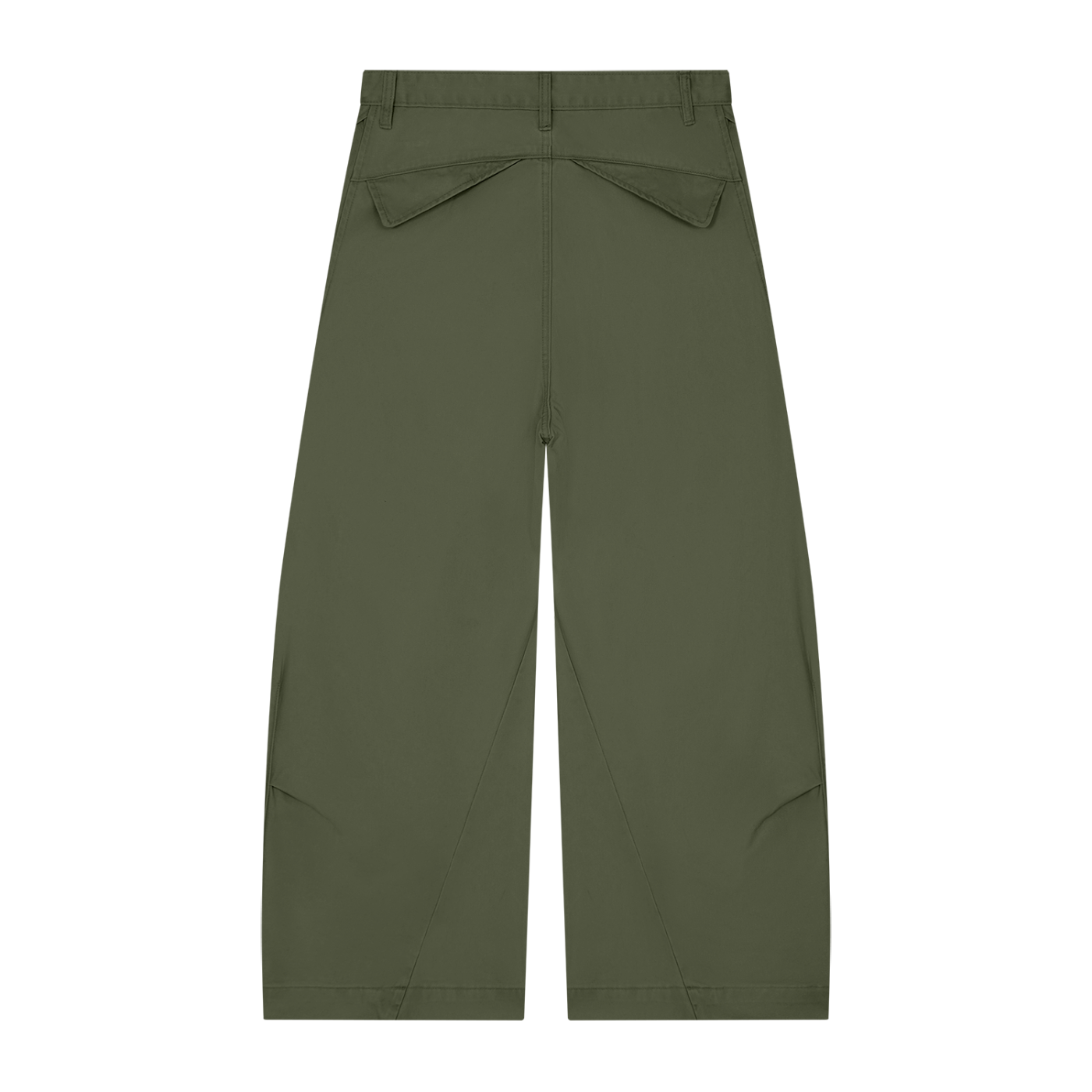 ALUMA | PANTALONE BARREL LEG 100% COTONE