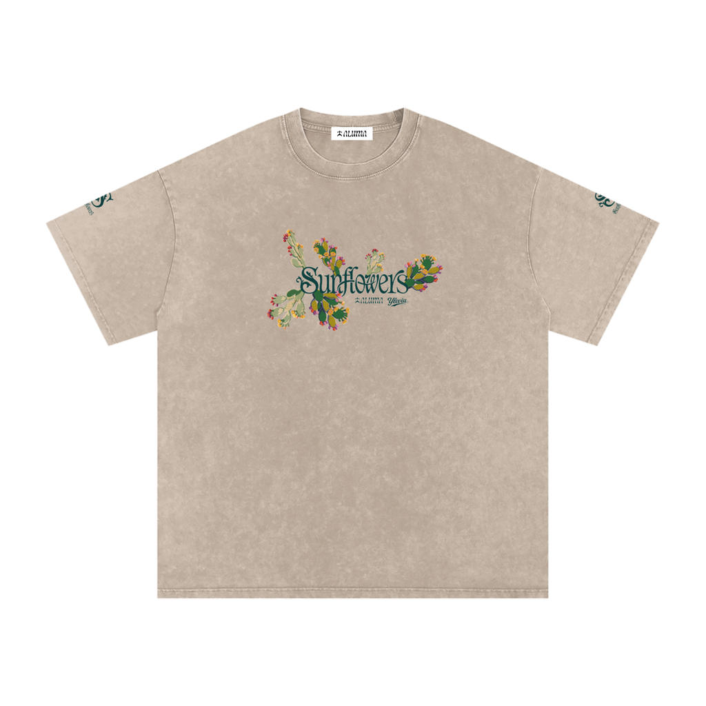 ALUMA | MODULO OVERSIZE SNOW WASHED PURO COTONE 250G