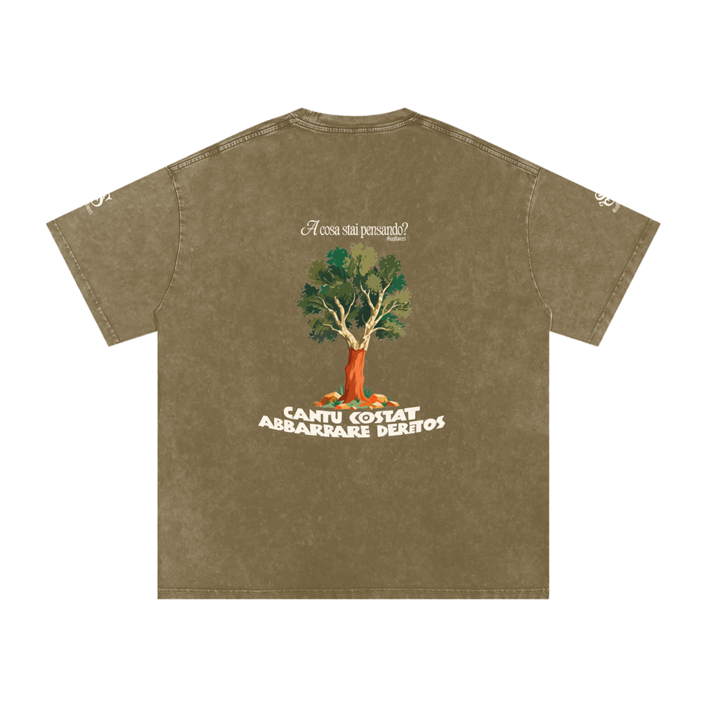 ALUMA | MODULO OVERSIZE SNOW WASHED PURO COTONE 250G