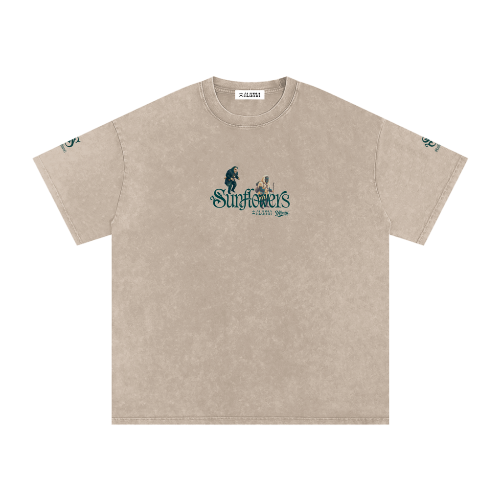 ALUMA | MODULO OVERSIZE SNOW WASHED PURO COTONE 250G