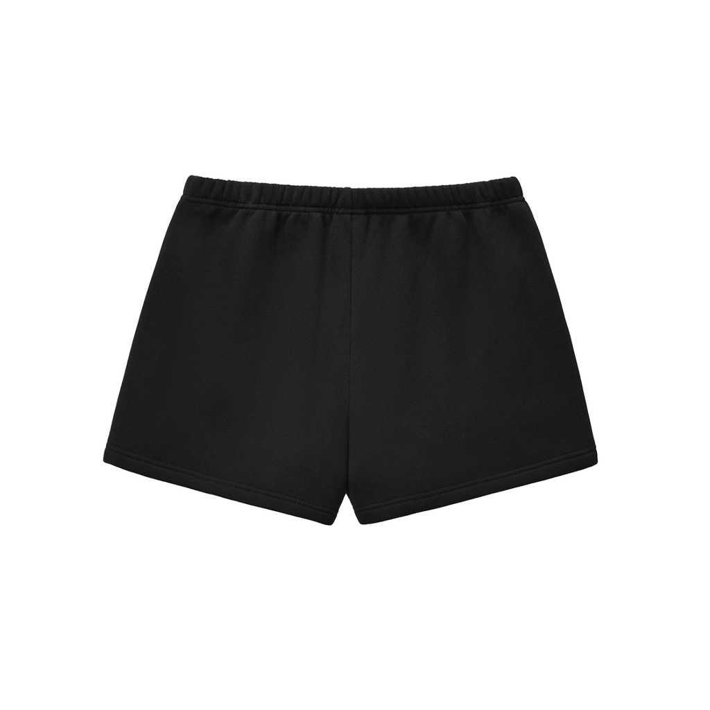 pantaloncini fleece,shorts strutturati,streetwear pesante,design sardo,fit loose