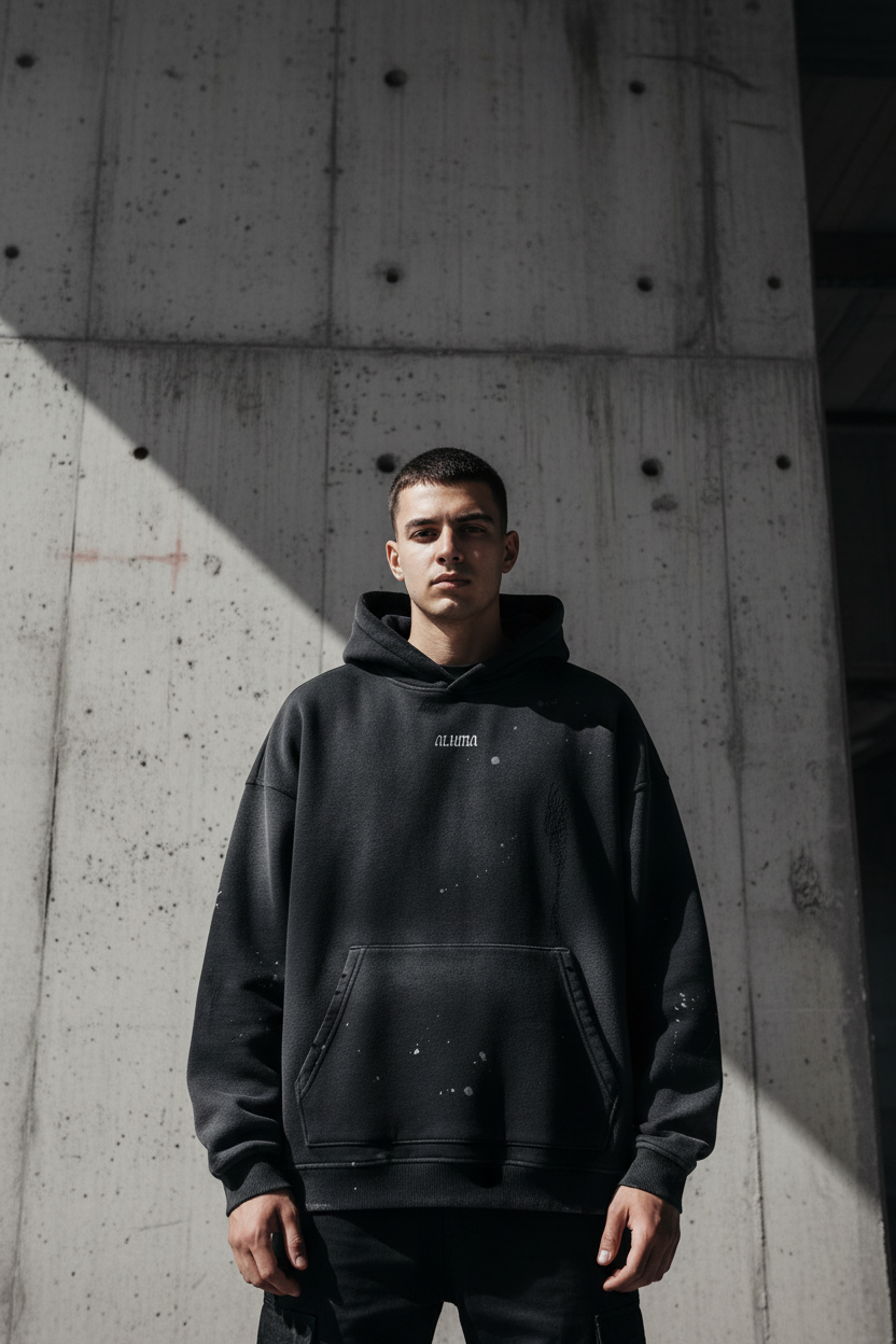 Oversized "Aluma Street" Sweatshirt