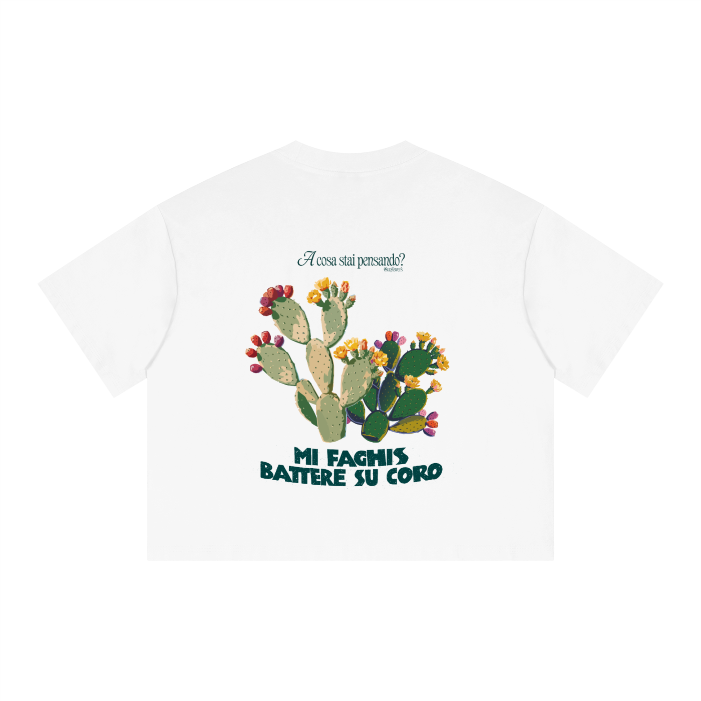 ALUMA | MODULO BOXY CROP PURO COTONE 250G