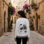 Felpa Revers a Contrasto "Classic Street" - 100% Cotone Aluma