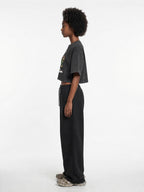 ALUMA | MODULO CROP SNOW WASHED PURO COTONE 220G