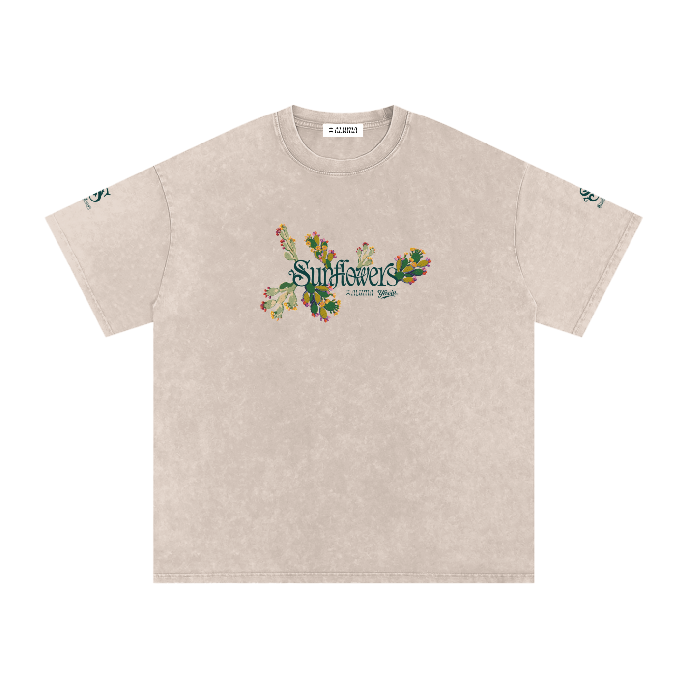 ALUMA | MODULO OVERSIZE SNOW WASHED PURO COTONE 250G