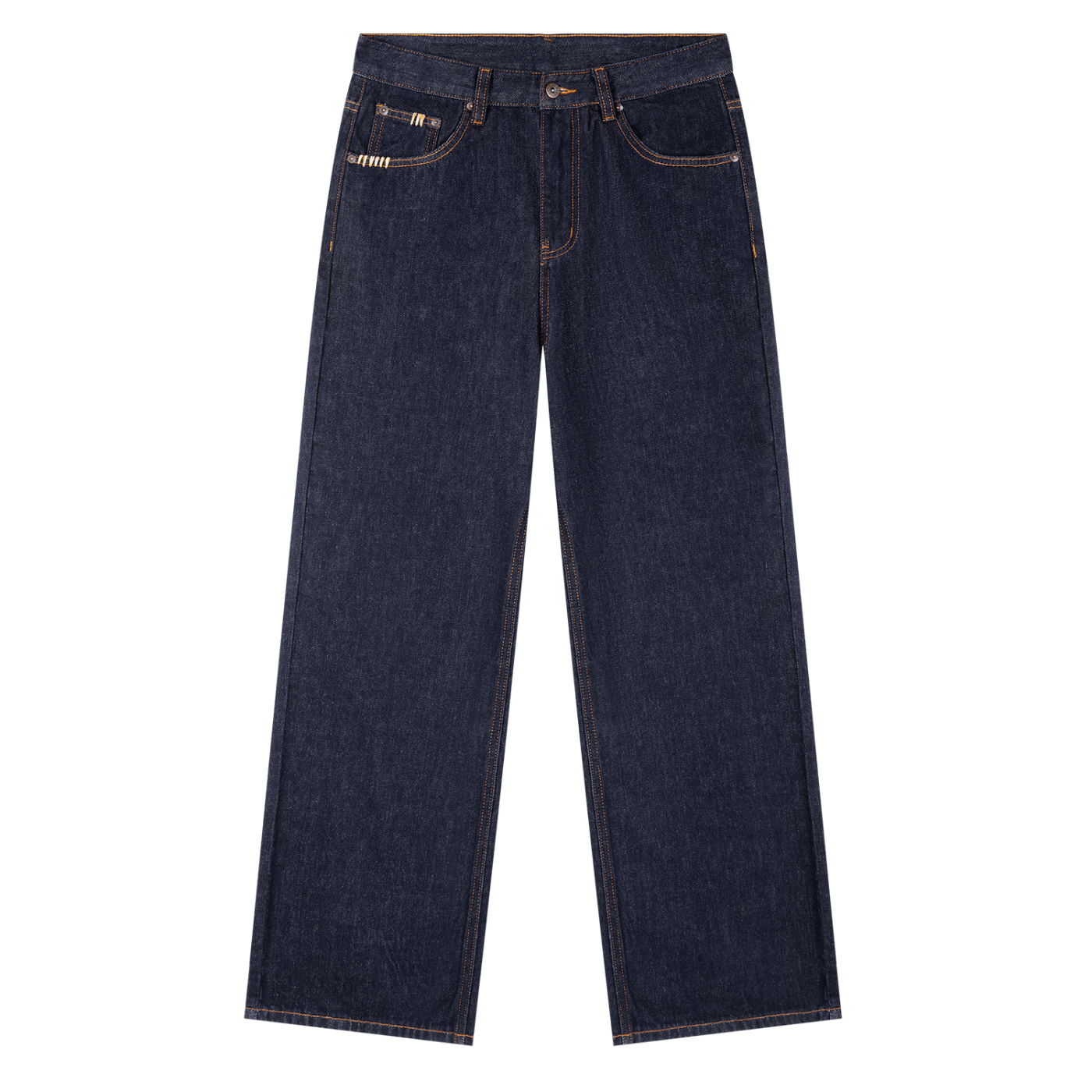 ALUMA | DENIM PESANTE A GAMBA DRITTA 360G