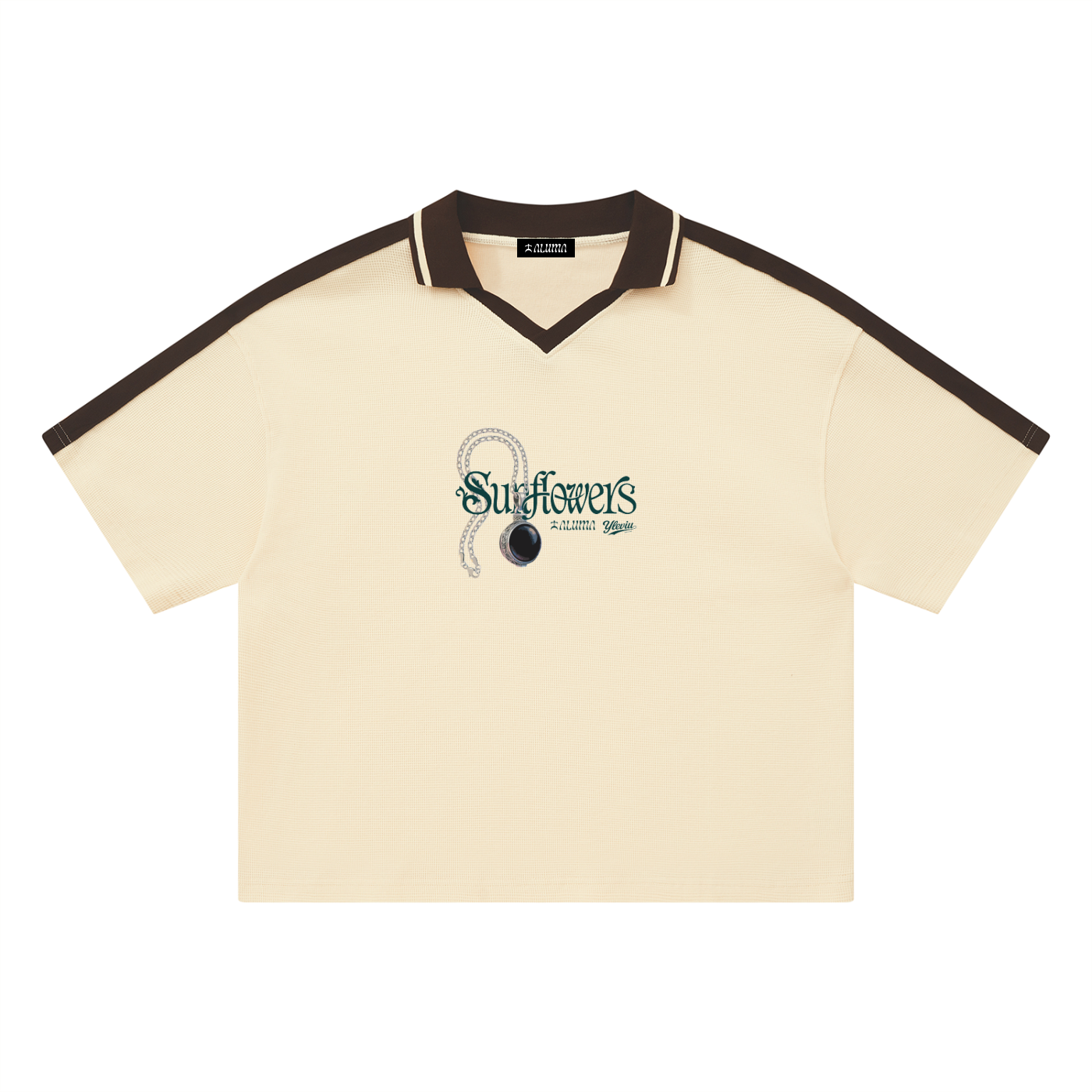 ALUMA | POLO COLOR BLOCK 330G "SUNFLOWERS"