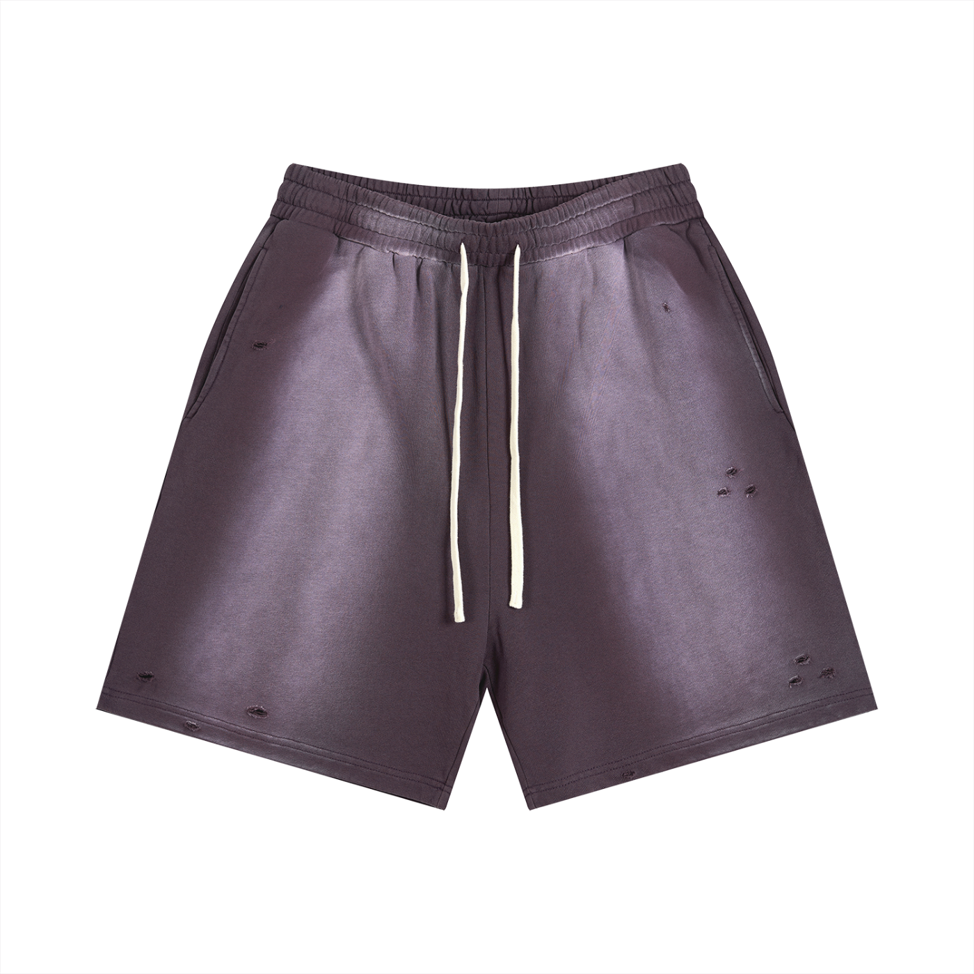 shorts distressed,sun fade,streetwear brutale,shorts loose,urban wear,design essenziale