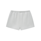 pantaloncini fleece,shorts strutturati,streetwear pesante,design sardo,fit loose