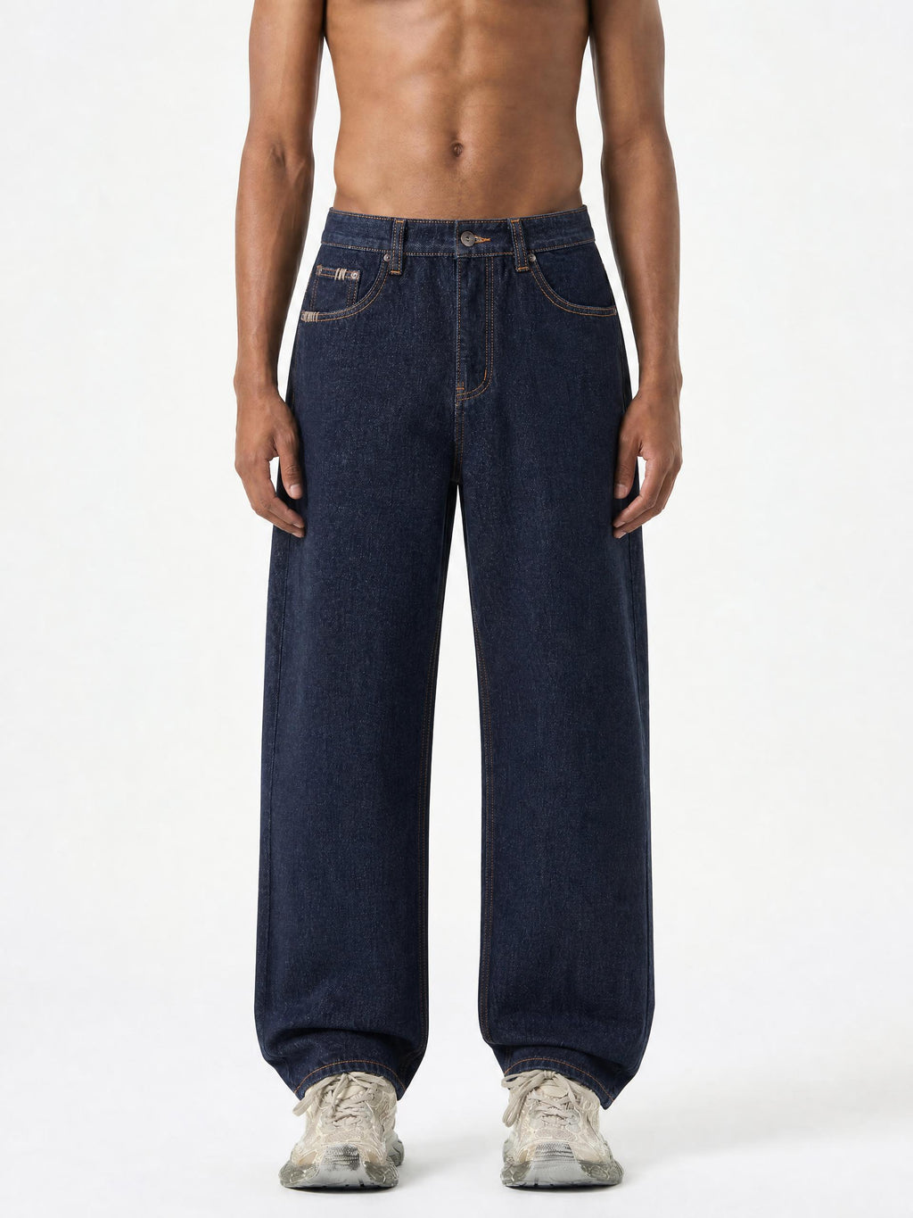 ALUMA | DENIM PESANTE A GAMBA DRITTA 360G