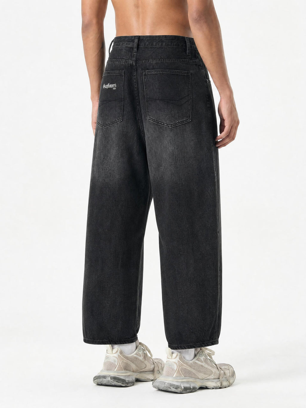 ALUMA | DENIM BARREL LEG SUNFADE 310G
