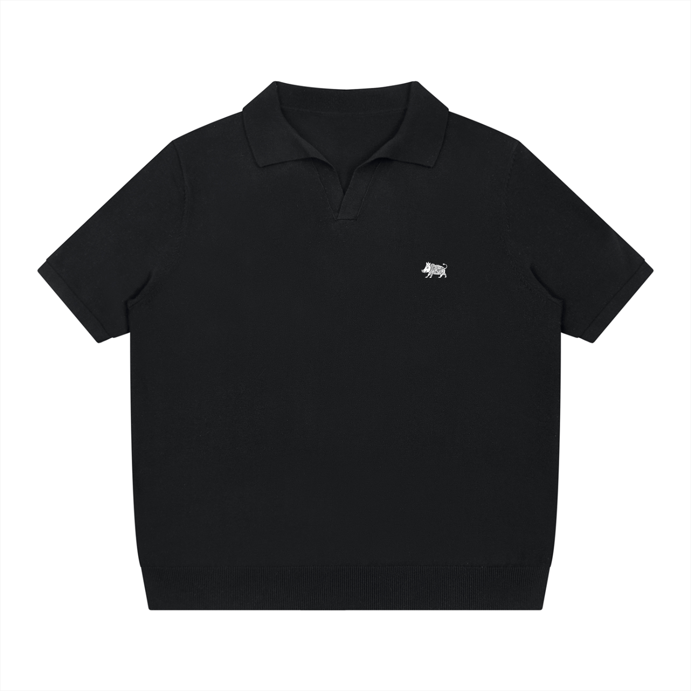 ALUMA | POLO HEAVYWEIGHT CINGHIALE - BROWN