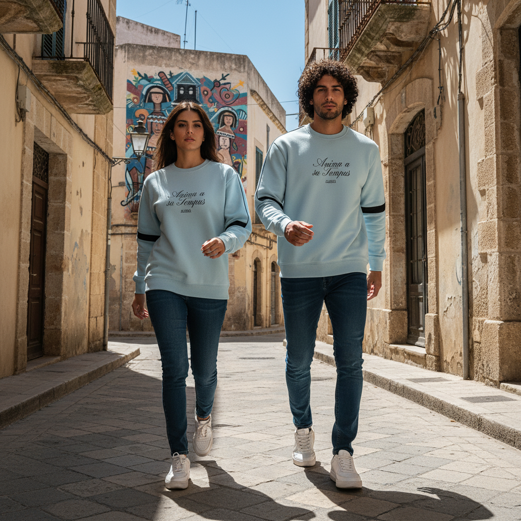 Felpa Oversize Anima a su Tempus - ALUMA