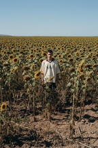ALUMA | POLO COLOR BLOCK 330G "SUNFLOWERS"