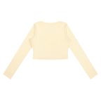 top crop,design arricciato,streetwear femminile,design architettonico,cotone viscosa,fit strutturato,abbigliamento sardo
