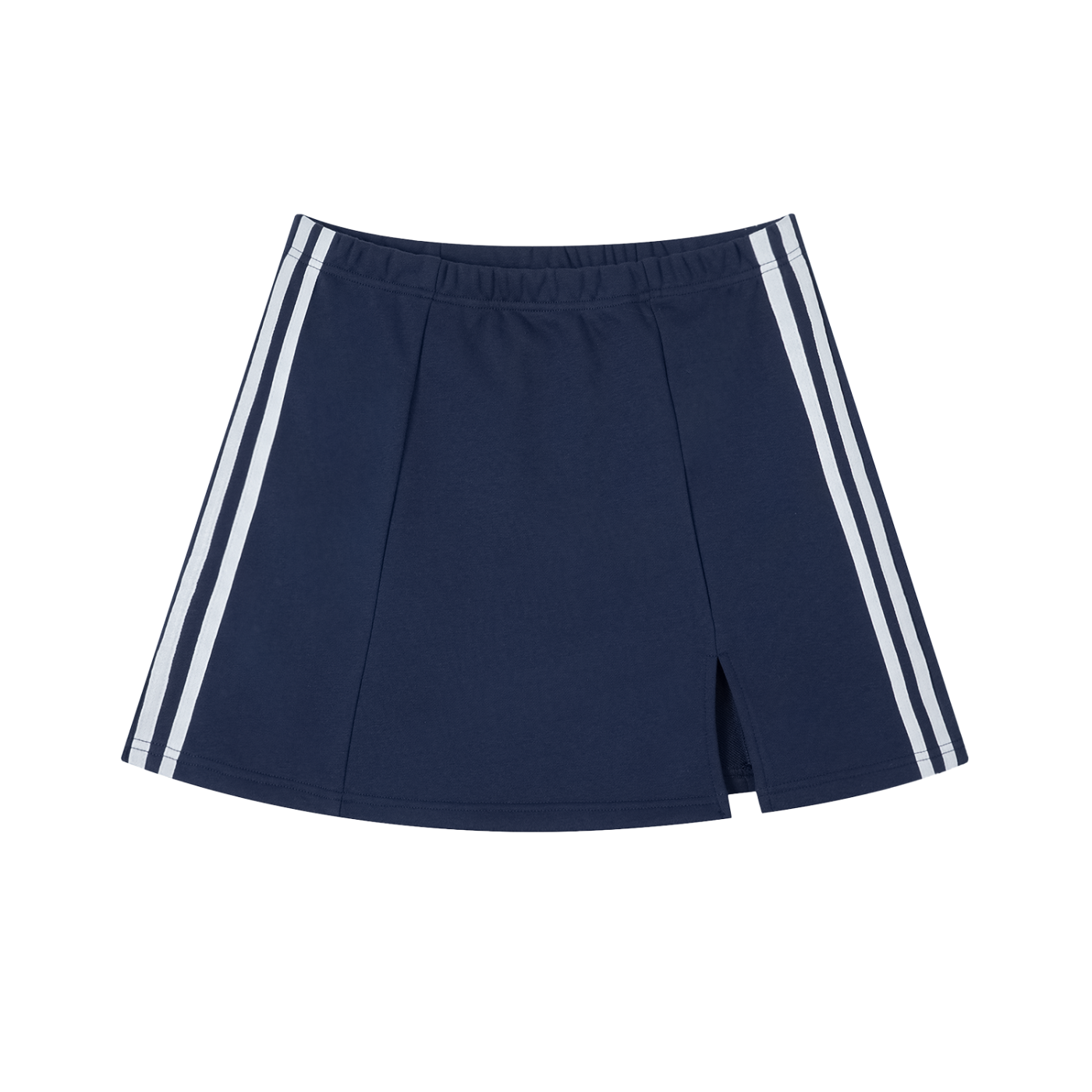 Slit Skirt Streetwear,Gonna con bande laterali,Contrast Stripe Skirt,ALUMA Women's Collection,Gonna con spacco laterale,Streetwear Sardo Originale,Urban Sport Skirt,Gonna Lunga Casual
