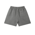 short in cotone,vintage wash,360gsm,cotone organico,urban wear,shorts loose