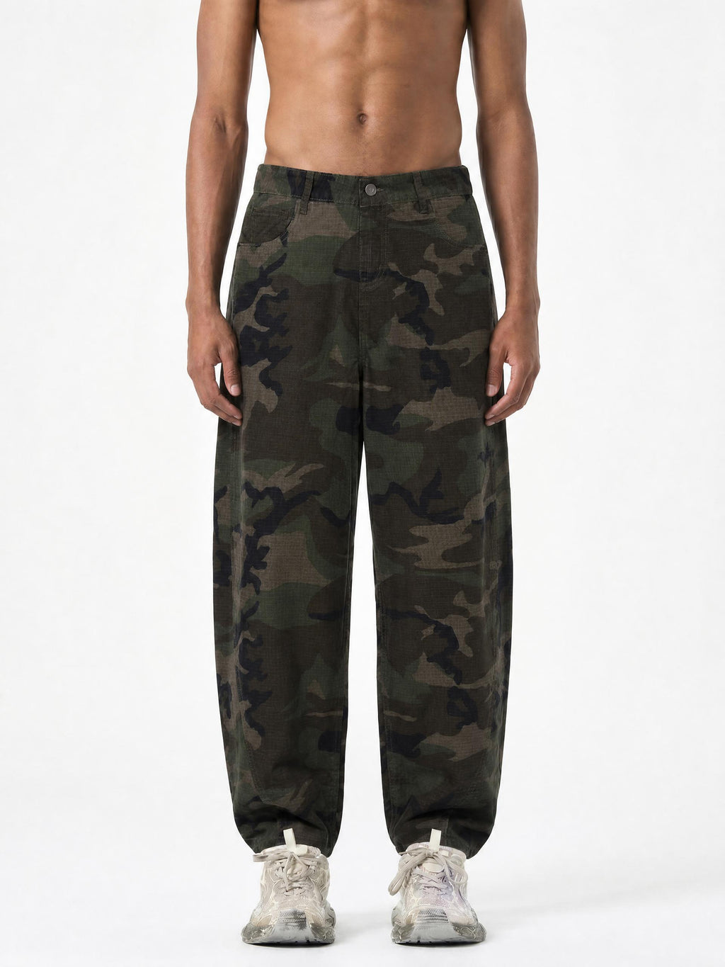 ALUMA | CARGO TATTICO BARREL LEG CAMOUFLAGE 200G La Descrizione