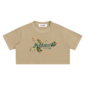ALUMA | MODULO CROP SNOW WASHED PURO COTONE 220G